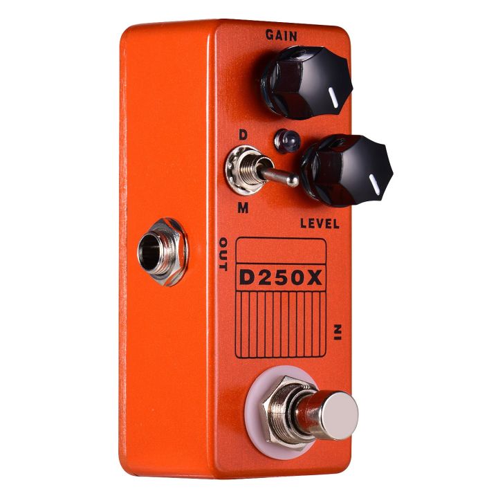 Harmony%20Mosky%20D250X%20Mini%20Overdrive%20Preamp%20Guitar%20Effect%20Pedal%20with%20True%20Bypass%20Switch%20-%20Image%202