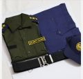 Security Guard Uniform Full Set - Guard Dress - Security Guard Pant, Shirt, Cap, Belt , Epulet Full Set.