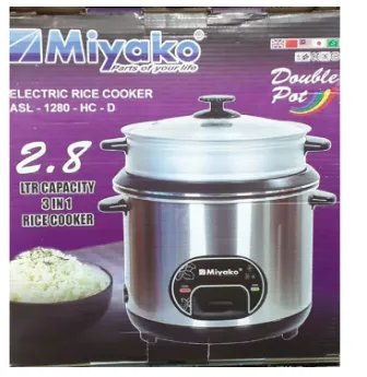 Miyako%20Electronic%20Rice%20Cooker%20ASL-1280-HC-D/%20Rice%20Cooker%20-%20Image%202