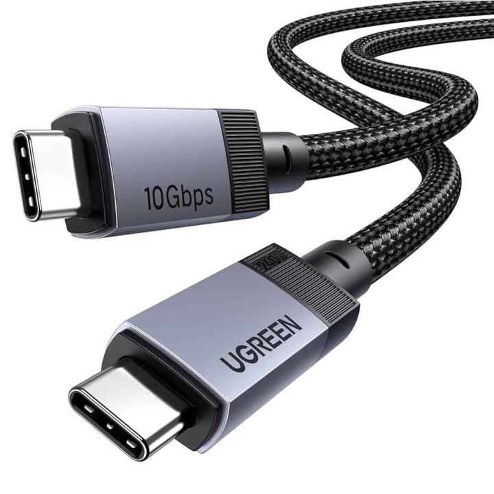 UGREEN%20L701%20240W%20USB%20C%20Cable%2010Gbps%20USB%203.1%204K%2060Hz%20Video%20Output%20Fast%20Charging%20-%20Image%205