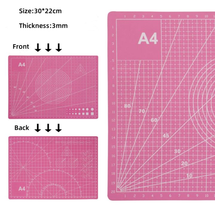 GC%2011.8"x8.7"%20Self%20Healing%20Cutting%20Mat,%20A4%20Double-Sided%20Adhesive%20Surface%20Rotary%20Cutting%20Mat%20With%20Gridded%20Measurements%20For%20Fabric%20Leather%20Cutting%20Quilting%20Modeling%20Project%20-%20Image%206