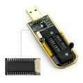 USB Programmer 24 25 Series EEPROM SPI Flash BIOS Board Module Software Driver.