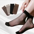 10 Pair Lace Socks Women Black Lace Socks Mesh Women Socks Fashion Ladies Soft Breathable Short Socks Transparent Female Socks.