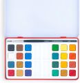Camel Artist water color cake Pack of 24 Shade | Convenient pack to carry for outdoor work, contains 24 most required assorted shades. 