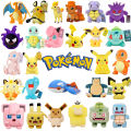 Anime Pokemon Plush Charmander Squirtle Pikachu Bulbasaur Stuffed Animal Plush Toy Pokemon Doll Gift for Kid.