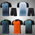 ew basketball referee suit with printed men's and women's short eeed -shirts, professional sports training forms, referee jerse. 