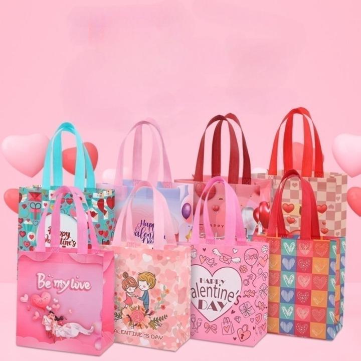Thickened%20Valentine's%20Tote%20Bag%20Non%20Woven%20Laminated%20Wedding%20Party%20Bag%20Waterproof%20Fabric%20Tote%20Gift%20Shopping%20Bag%20for%20Valentine's%20-%20Image%207