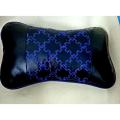 Universal Bike Pillow. PVC leather soft foam back side protect. pillow for All Motorcycle. Blue. 