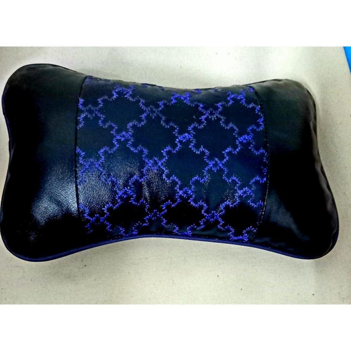 Universal Bike Pillow. PVC leather soft foam back side protect. pillow for All Motorcycle. Blue