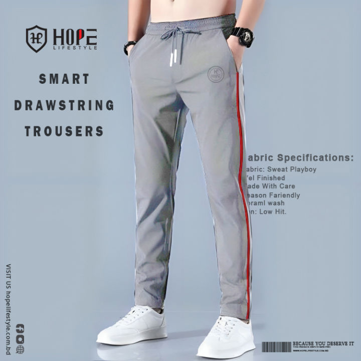 Men’s Smart Drawstring Trouser