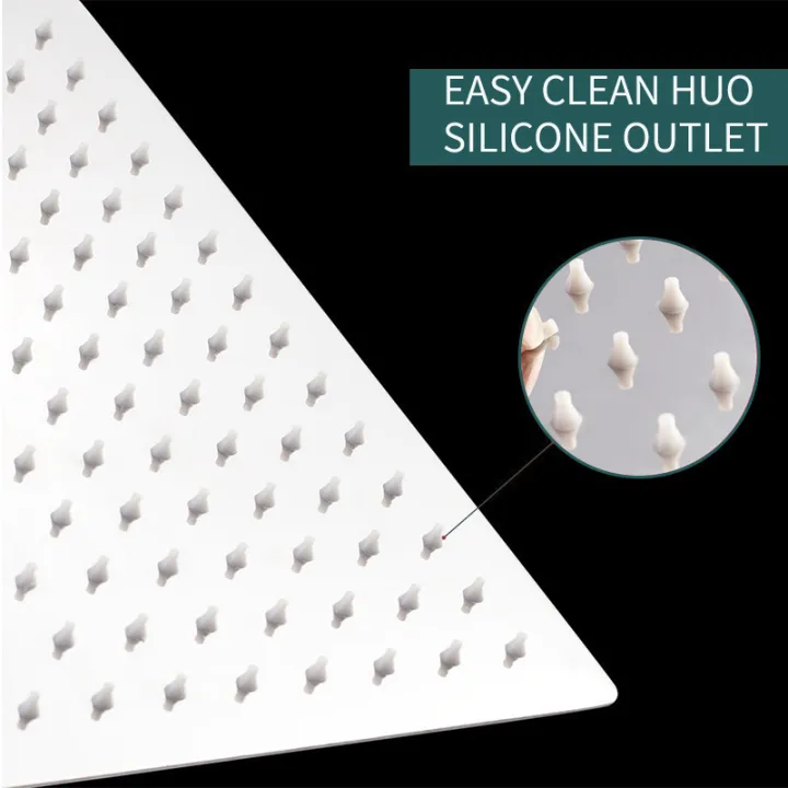 Refined%20Taste%20-%20Shower%208inch%20x%208inch%20stainless%20steel%20rain%20shower%20with%20squre%2016inch%20long%20pipe%20Rain%20Shower%20Head%208%20Inch%20High%20Pressure%20-%20Image%203