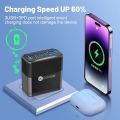 55W USB Charger Multiple Ports USB C Charger PD 3.0 Type C Quick Charge 3.0 Fast Charging For Samsung iPhone 15 14 Pro Xiaomi 13.