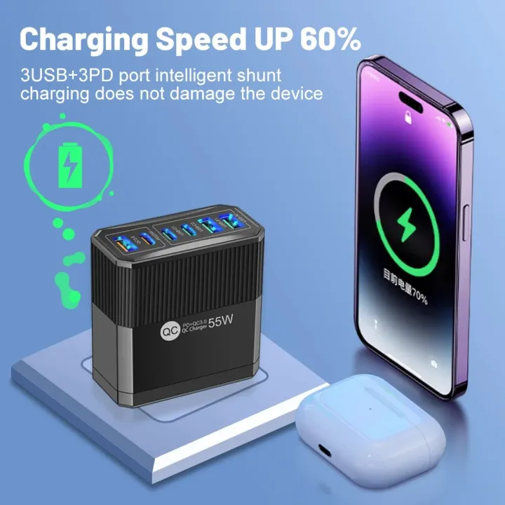 55W%20USB%20Charger%20Multiple%20Ports%20USB%20C%20Charger%20PD%203.0%20Type%20C%20Quick%20Charge%203.0%20Fast%20Charging%20For%20Samsung%20iPhone%2015%2014%20Pro%20Xiaomi%2013%20-%20Image%202