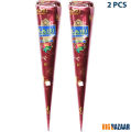 Kaveri Natural Cone Mehedi/mehedi - 2 Pcs - Indian - mehedi design sticker paper. 