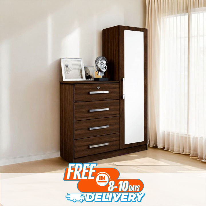 Andormahal (MDF) Almirah Cum Wardrobe