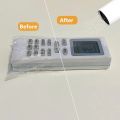 Transparent Shrink Film Bag Anti-dust Protective Case Cover for TV air conditioner remote Control shrink plastic sheets S/L.