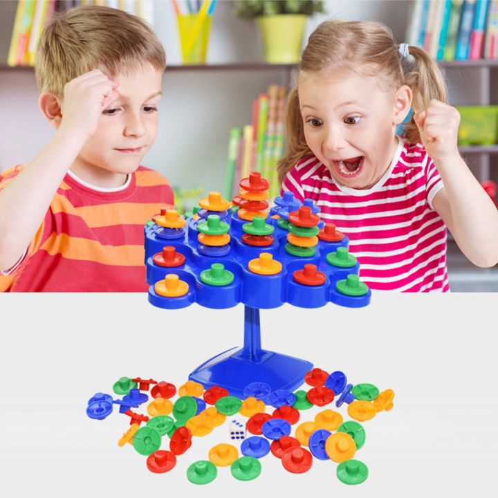 %E3%80%90Hey%20my%20home%E3%80%91Children%20Montessori%20Topple%20Board%20Roll%20The%20Dice%20And%20Pieces%20Educational%20Stacking%20Block%20Toy%20For%20Kids%20-%20Image%204
