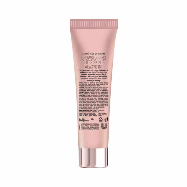 Lakm%C3%A9%209%20To%205%20CC%20Complexion%20Care%20Cream%20SPF%2030%20PA++%20-%20Image%203