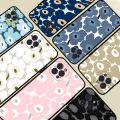 M-Marimekko-U-Unikko Flowers Phone Case For iPhone 15 14 13 12 Mini 11 Pro XS Max X XR SE 6 7 8 Plus Soft Cover. 