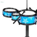 Simulation Drum Sets Preschool Learning Toys for Children Kids Holiday Gifts.