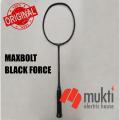 Korea Imported MAXBOLT BLACK FORCE Unstrung Badminton Racket Bat.