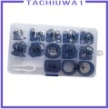[TACHIUWA1] Pack of 170, Scuba Diving Rubber O-Ring Kit Assorted Set with Pick & Case, 12 Sizes for Dive Tank Vlave Hoes Regulator etc. 