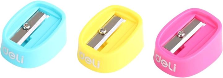 Deli ER00803 Pencil Sharpener 3Pcs