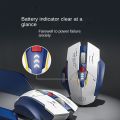 Inphic F9 Mecha Wireless Mouse Charging Office Game Mouse M6P Mecha. 