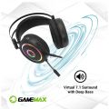 GameMax HG3500 7.1 Virtual Surround ARGB Gaming Headset With Built-In Microphone. 