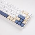 GMK Soy Milk Theme Keycaps 144 Keys PBT Keycaps Dye Sublimation For Cherry Gatrron MX Switches Mechanical Keyboard XDA key caps.