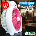 Table Fan, Desktop Fan, 12 Volt DC Battery Operated Fan, Model Dabai.