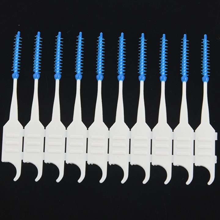 40pcs%20Teeth%20Toothpicks%20Dental%20Floss%20Picks%20Interdental%20Brush%20Stick%20Tooth%20Clean%20-%20Image%202