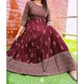 Anisha - New exclusive designed Gown 1piece long kurti - Gown long kurti - for Women. 