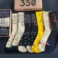 3 Pairs Men's Sports Style Street Skateboards tTravis cott Crew Cactus Jack Hip Hop Harajuku Basketball Socks Women.