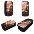 Anime Childe Zhongli Pencil Cases Genshin Impact Pencilcases Pen Box for Student Big Capacity Bag Students School Stationery. 