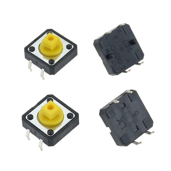 4 Pin Tactile Switch Omron (5Pcs)