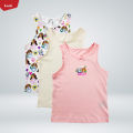 Girl's Printed Scoop Neck Soft Sleeveless Vest Tank Top From Levin. 