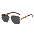 CATERSIDE Retro Square Sunglasses Men Women 2022 Luxury Brand Designer Gold Lion Decoration Sun Glasses Men Travelling Eyewear.