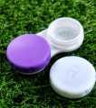New Mini Plastic Contact Lens Regular kit , Lens case, kit box 4 color case 4pcs #regularkit. 