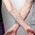 Waterproof Temporary Tattoo Sticker arrow feather flash tatto tatoo small colour tattoos for women men girl kid. 