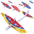 1Pcs Hand Throwing Large Foam Aircraft Toy Flying Airplane Flight Glider DIY Model Toy For Kids Adult Outdoor Plane Model Toys. 