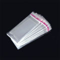 200pcs Width 5cm/6cm/7cm/8cm Transparent Cellophane Bags Candy Chocolate Pack Plastic Pouch Gift Self Adhesive Bag Accessories. 