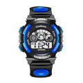 【DATA FROG Global MALL】(NEW)Kids LED Round Dial Alarm Stopwatch Week Waterproof Wrist. 