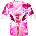 3D Anime Lolirock T-shirt Teenager Girl Men Clothing LoliRockstar Streetwear Tops Tee Oversized Tshirt Children Graphic T Shirts. 