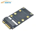 Mini PCIE/mSATA Adapter Solid State Drive Converter Riser Expansion Card Test Board for mSATA SSD Mini PCI Express Wifi Card. 