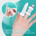 【Xiaofeng】New Finger Bandage 10 PC Finger Cot Finger Protector Firt Aid Tubular Bandage Finger prain welling port. 