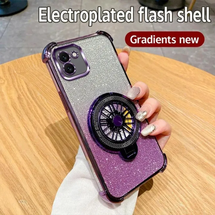 For%20Samsung%20Galaxy%20A03%20Case%20Shockproof%20Electroplated%20TPU%20Rotating%20Gyro%20Stand%20Cover%20Phone%20Casing%20For%20SamsungA03%20Back%20cover%20-%20Image%203