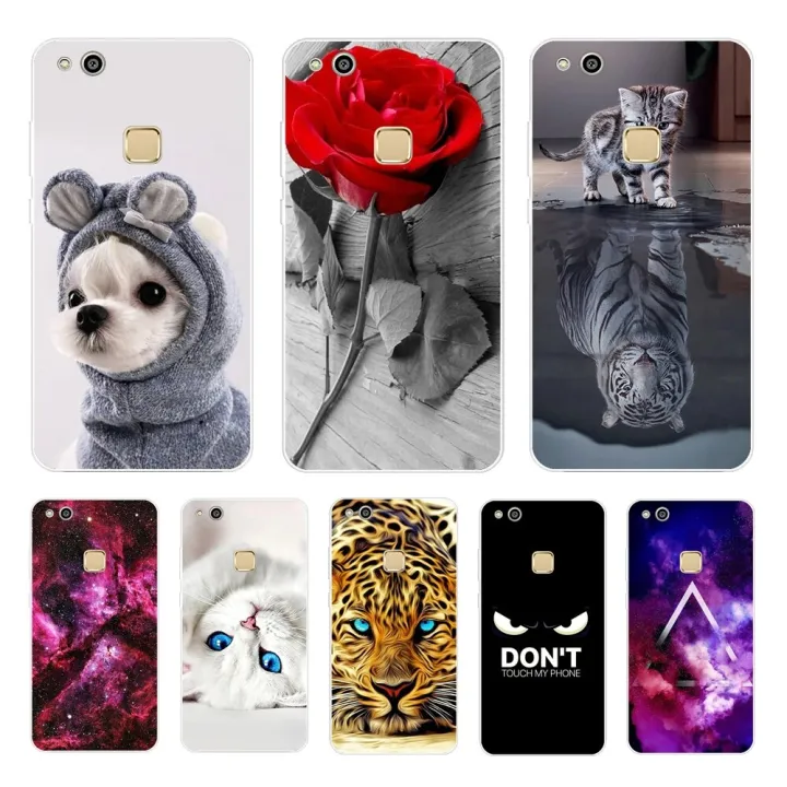 For Huawei P10 lite Silicone Soft Cover Phone Case For Huawei P10lite P 10 lite Cute Cover Back Case For Huawei P10 Plus Coque