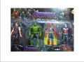 4 piece super hero avenger set toy action figure. 