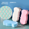 Wipe Baby 3D Bathing Fish Scale Tool for Children Ash Rubbing Sponge Wiping Bath Cotton.